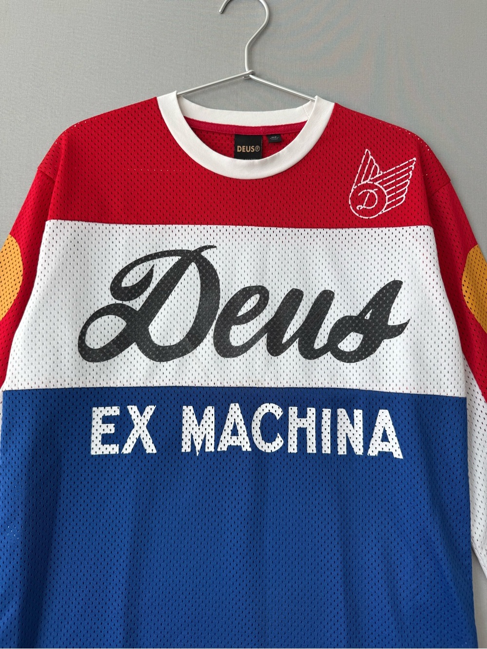 Deus Ex Machina Saber Moto Jersey in the Tri-Colourway - Size XS - Picture 4 of 9